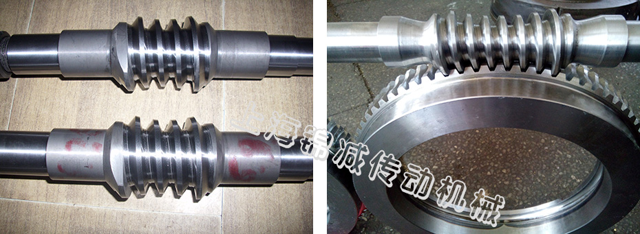 數控回轉工作臺用平面包絡環面蝸桿蝸輪