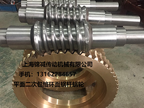 訂做平面二次包絡環面蝸桿蝸輪